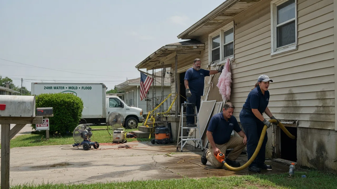 Water Damage Repair in Scheller, IL near me